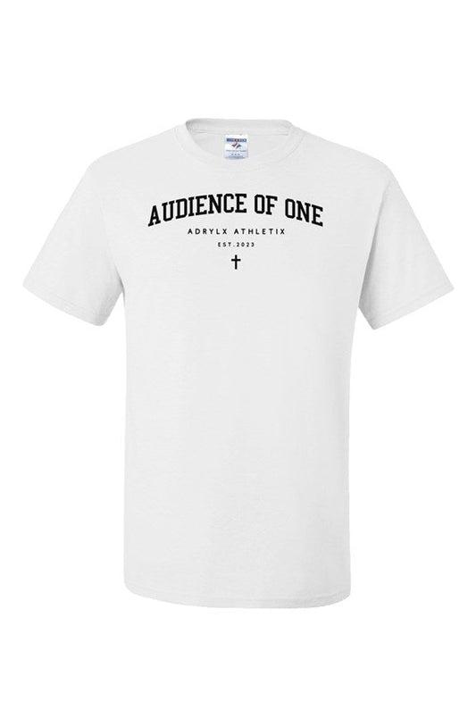 “Audience of one” T-shirts
